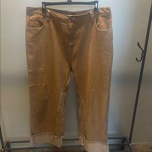 Plus size Cider brown jeans